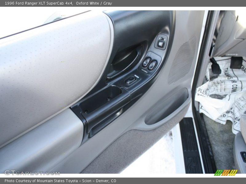 Oxford White / Gray 1996 Ford Ranger XLT SuperCab 4x4