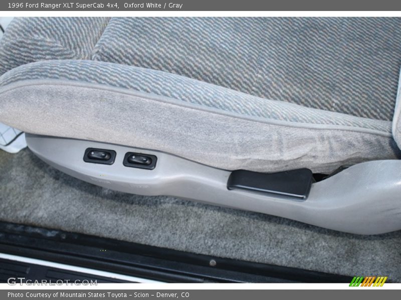 Oxford White / Gray 1996 Ford Ranger XLT SuperCab 4x4