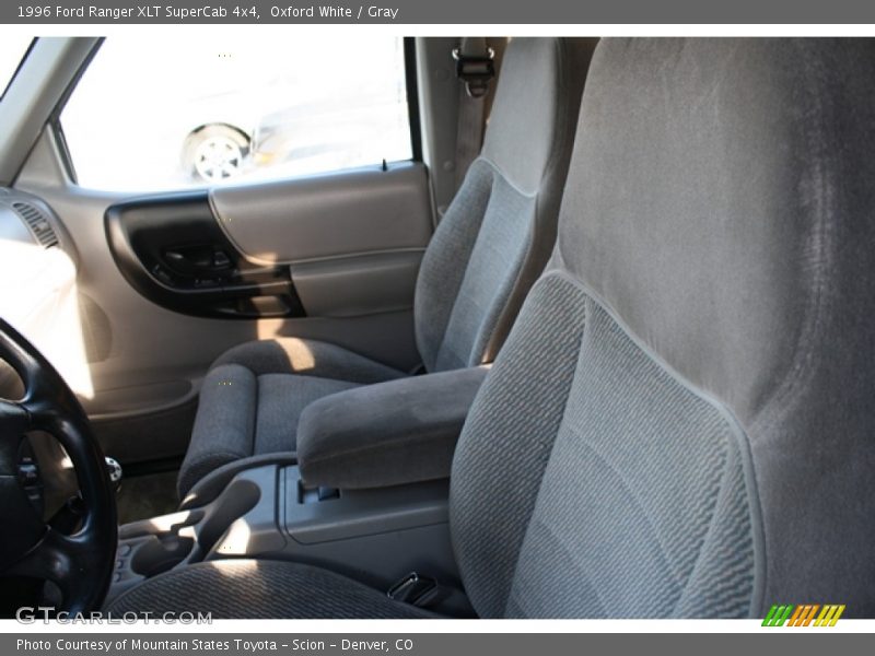 Oxford White / Gray 1996 Ford Ranger XLT SuperCab 4x4