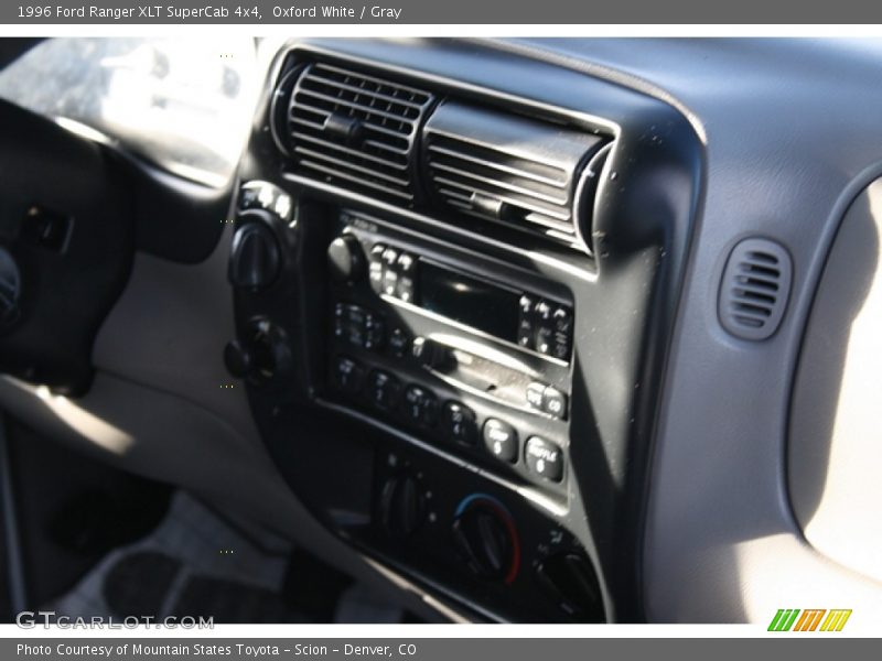 Oxford White / Gray 1996 Ford Ranger XLT SuperCab 4x4