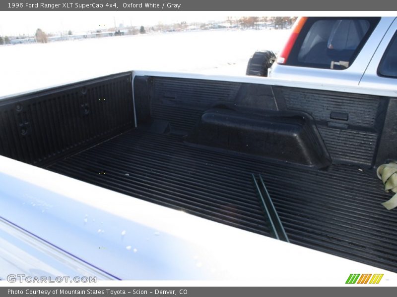 Oxford White / Gray 1996 Ford Ranger XLT SuperCab 4x4