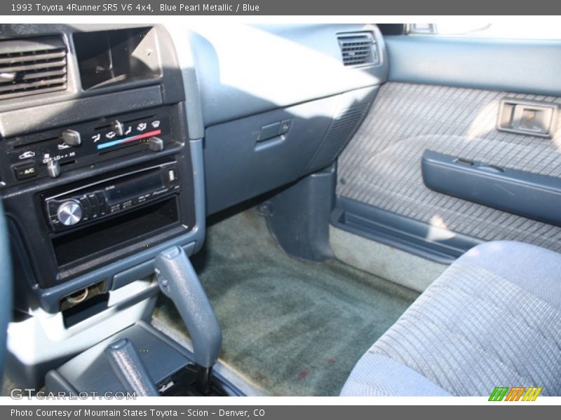 Blue Pearl Metallic / Blue 1993 Toyota 4Runner SR5 V6 4x4