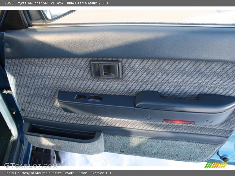 Blue Pearl Metallic / Blue 1993 Toyota 4Runner SR5 V6 4x4