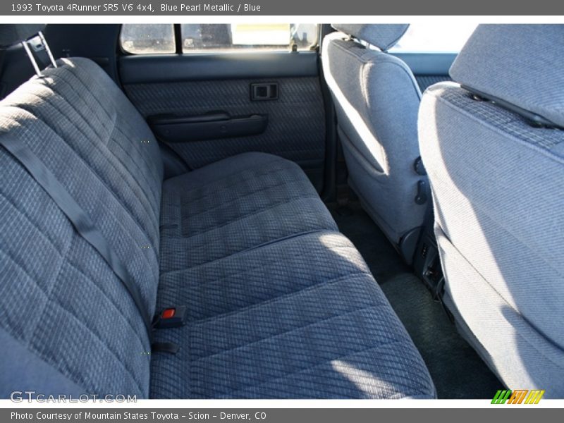 Blue Pearl Metallic / Blue 1993 Toyota 4Runner SR5 V6 4x4