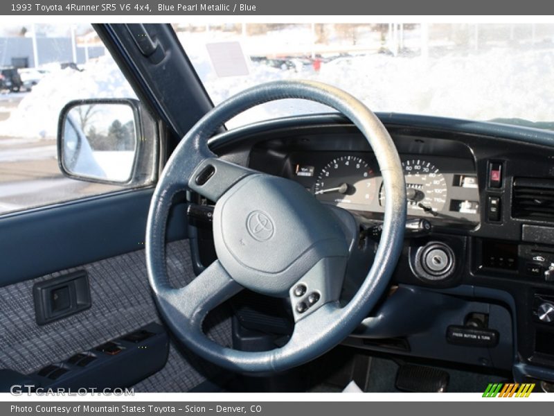 Blue Pearl Metallic / Blue 1993 Toyota 4Runner SR5 V6 4x4