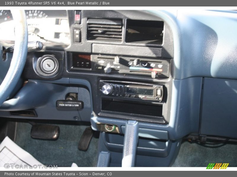 Blue Pearl Metallic / Blue 1993 Toyota 4Runner SR5 V6 4x4