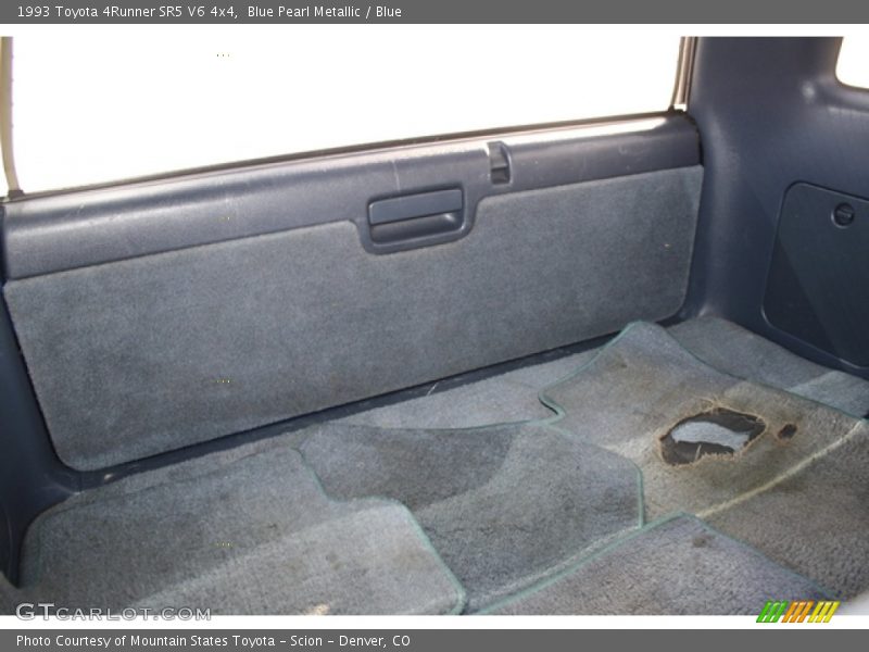 Blue Pearl Metallic / Blue 1993 Toyota 4Runner SR5 V6 4x4