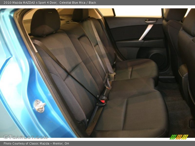 Celestial Blue Mica / Black 2010 Mazda MAZDA3 s Sport 4 Door
