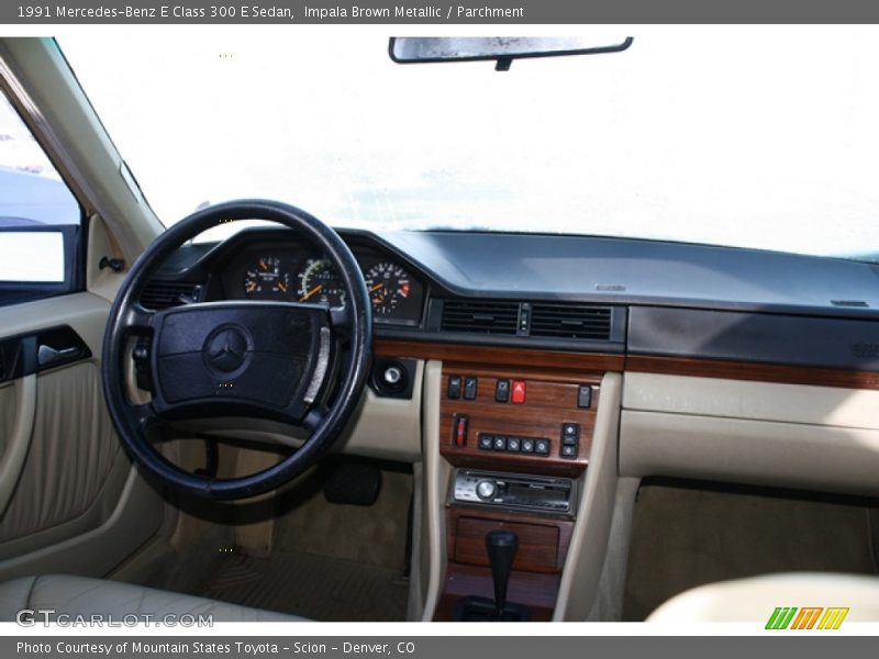 Impala Brown Metallic / Parchment 1991 Mercedes-Benz E Class 300 E Sedan