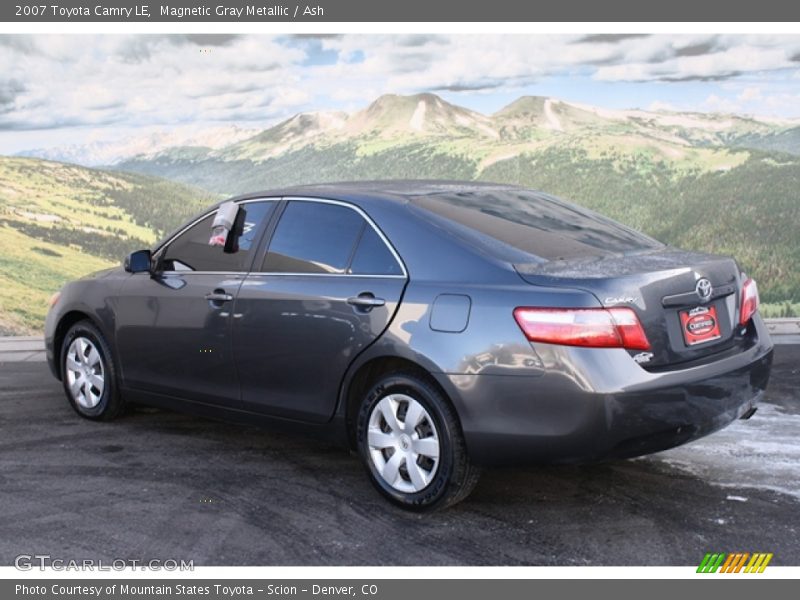 Magnetic Gray Metallic / Ash 2007 Toyota Camry LE