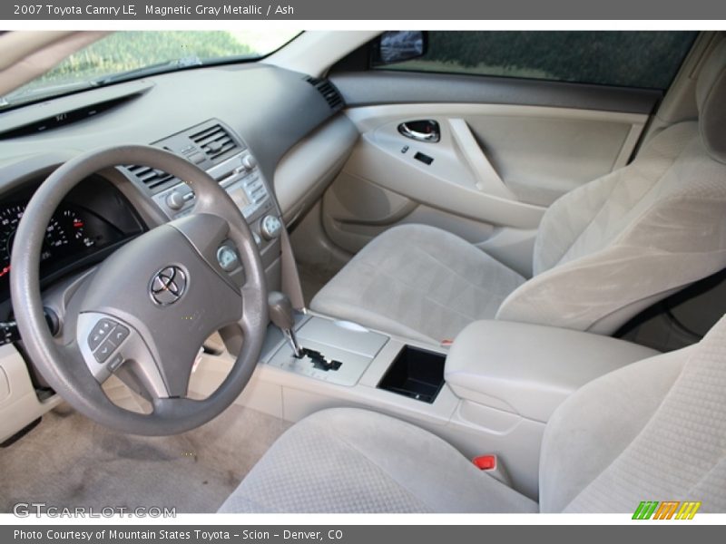 Magnetic Gray Metallic / Ash 2007 Toyota Camry LE