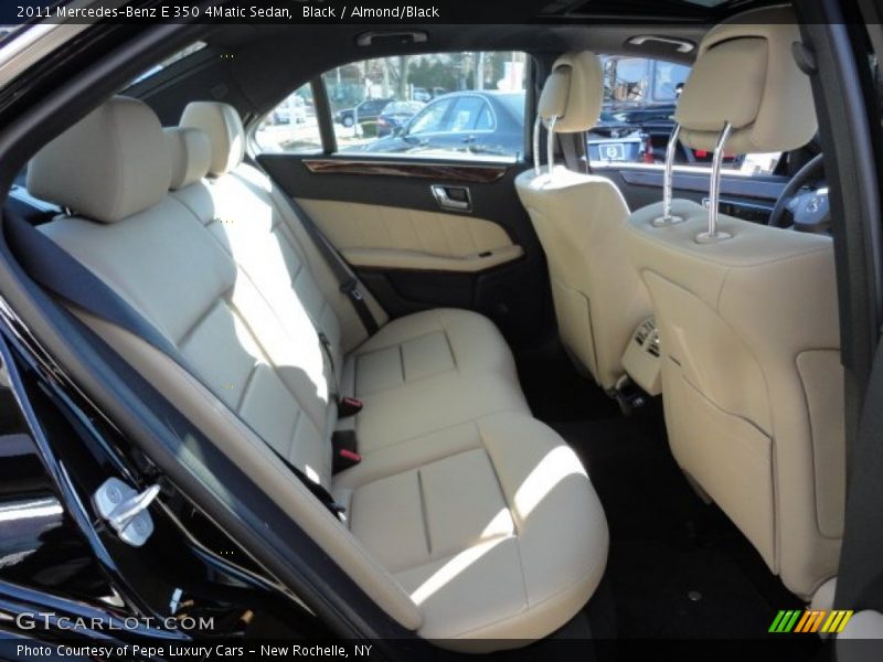 Black / Almond/Black 2011 Mercedes-Benz E 350 4Matic Sedan