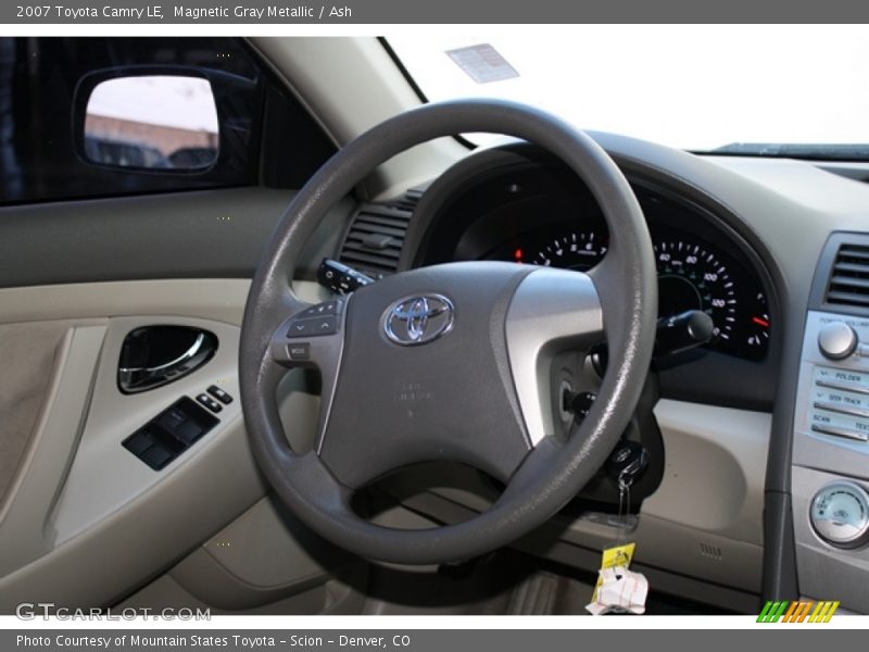 Magnetic Gray Metallic / Ash 2007 Toyota Camry LE