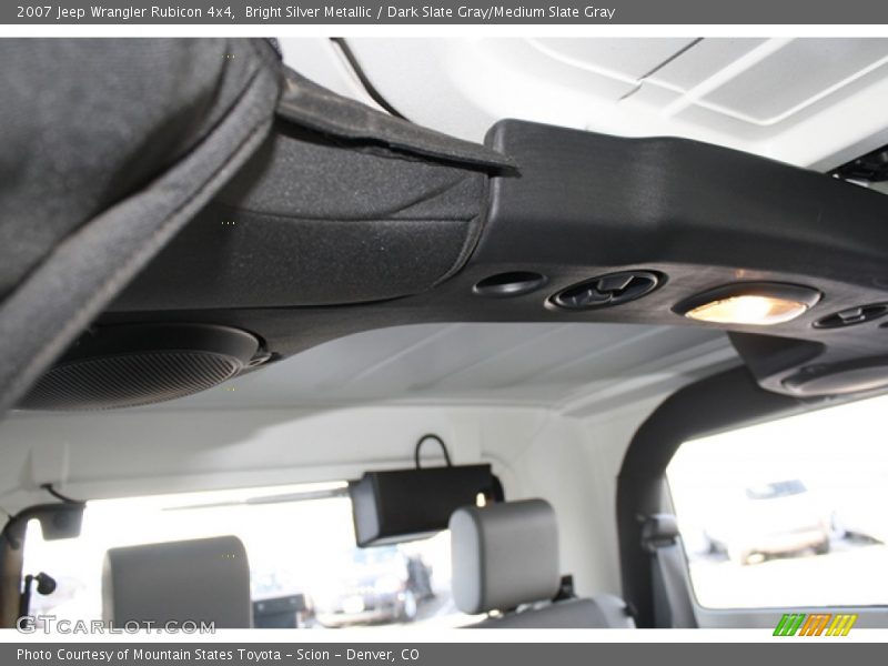 Bright Silver Metallic / Dark Slate Gray/Medium Slate Gray 2007 Jeep Wrangler Rubicon 4x4