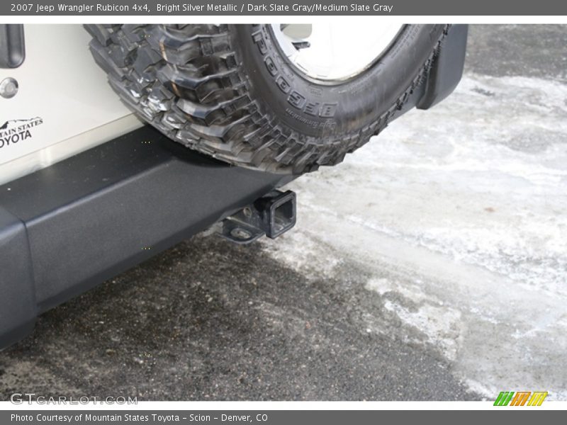 Bright Silver Metallic / Dark Slate Gray/Medium Slate Gray 2007 Jeep Wrangler Rubicon 4x4