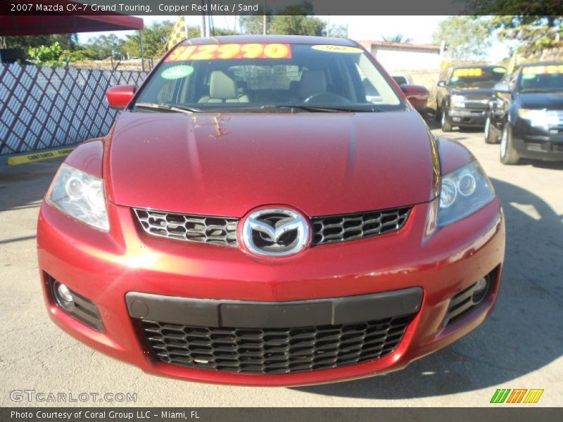 Copper Red Mica / Sand 2007 Mazda CX-7 Grand Touring