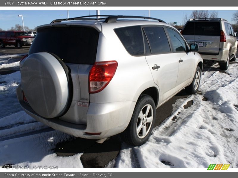 Classic Silver Metallic / Ash Gray 2007 Toyota RAV4 4WD