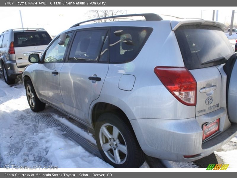 Classic Silver Metallic / Ash Gray 2007 Toyota RAV4 4WD