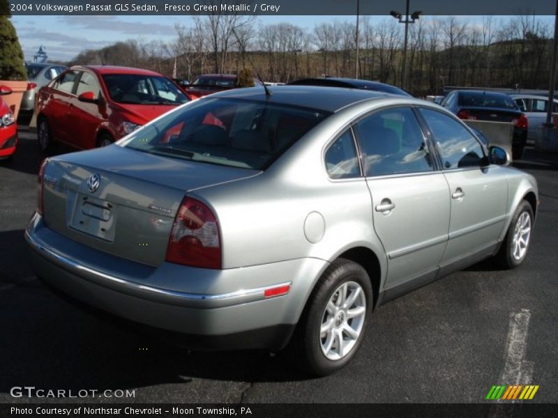 Fresco Green Metallic / Grey 2004 Volkswagen Passat GLS Sedan