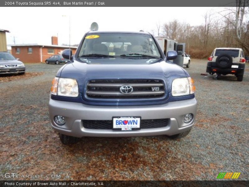 Blue Marlin Pearl / Oak 2004 Toyota Sequoia SR5 4x4
