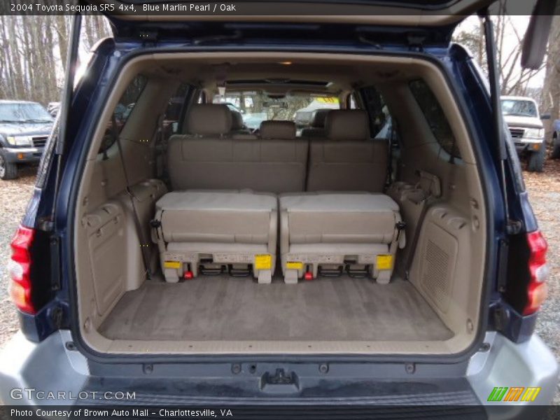 Blue Marlin Pearl / Oak 2004 Toyota Sequoia SR5 4x4