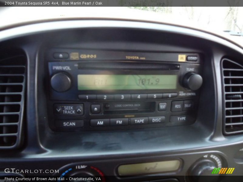 Blue Marlin Pearl / Oak 2004 Toyota Sequoia SR5 4x4