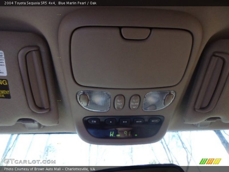 Blue Marlin Pearl / Oak 2004 Toyota Sequoia SR5 4x4