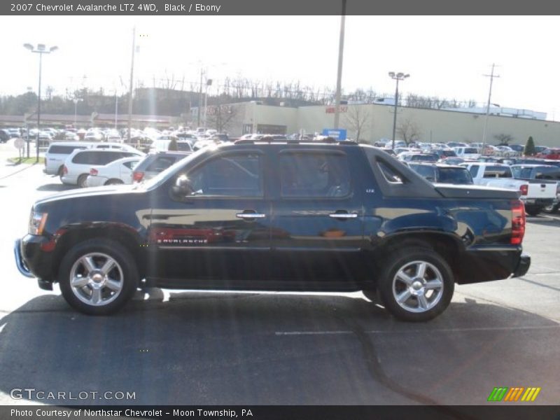 Black / Ebony 2007 Chevrolet Avalanche LTZ 4WD