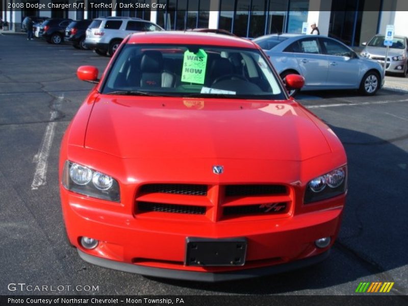 TorRed / Dark Slate Gray 2008 Dodge Charger R/T
