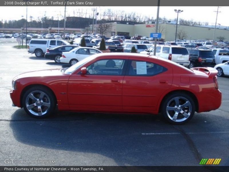TorRed / Dark Slate Gray 2008 Dodge Charger R/T