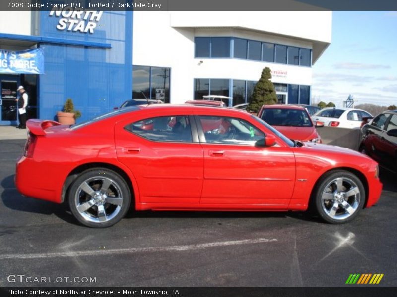 TorRed / Dark Slate Gray 2008 Dodge Charger R/T