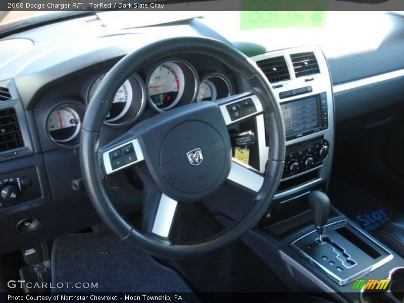TorRed / Dark Slate Gray 2008 Dodge Charger R/T