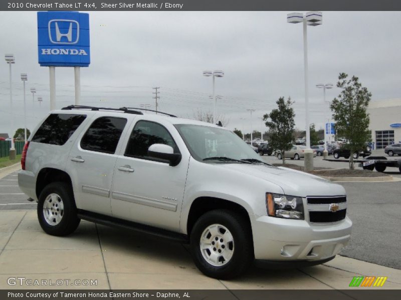Sheer Silver Metallic / Ebony 2010 Chevrolet Tahoe LT 4x4