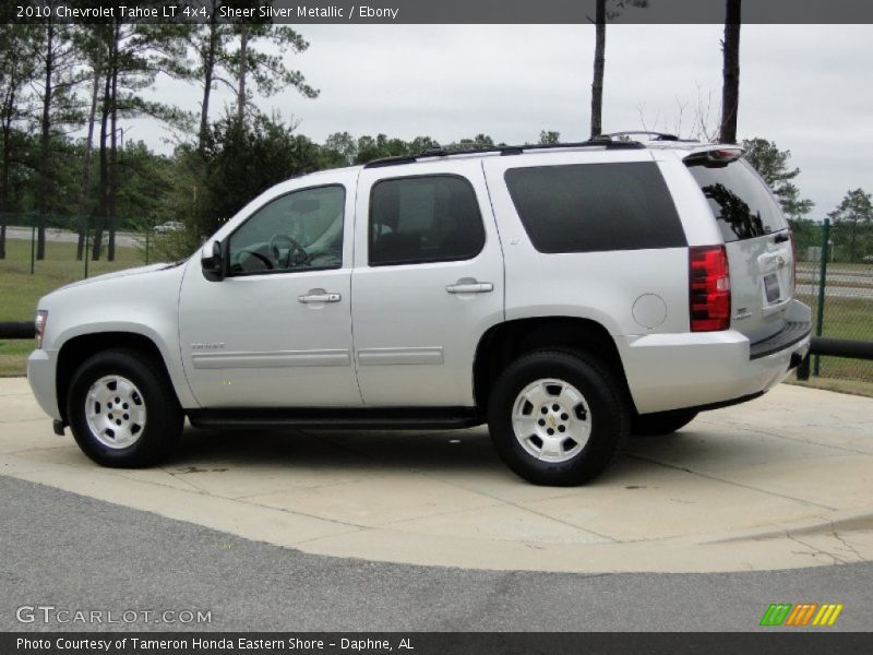 Sheer Silver Metallic / Ebony 2010 Chevrolet Tahoe LT 4x4