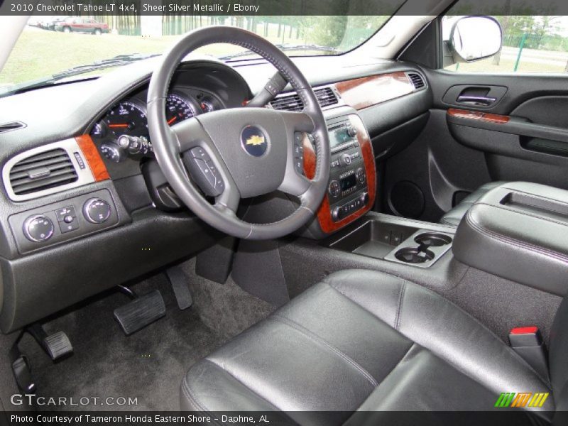 Sheer Silver Metallic / Ebony 2010 Chevrolet Tahoe LT 4x4