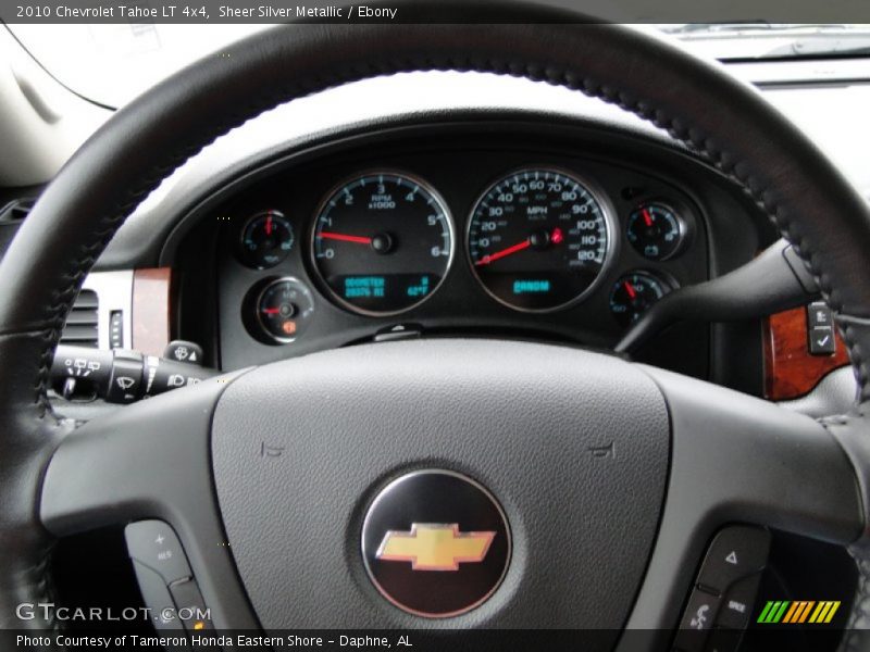 Sheer Silver Metallic / Ebony 2010 Chevrolet Tahoe LT 4x4