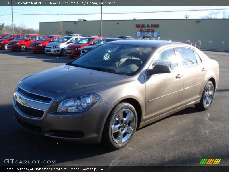 Mocha Steel Metallic / Cocoa/Cashmere 2012 Chevrolet Malibu LS