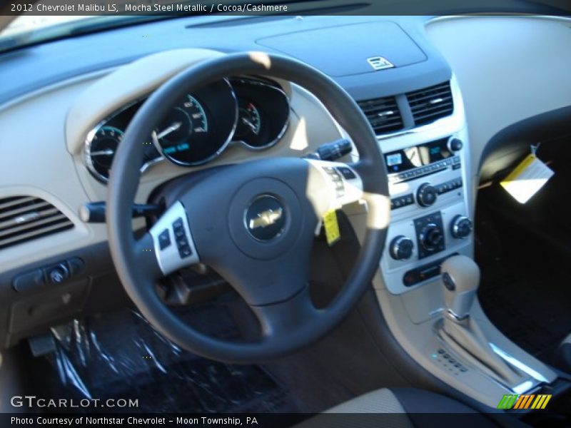 Mocha Steel Metallic / Cocoa/Cashmere 2012 Chevrolet Malibu LS