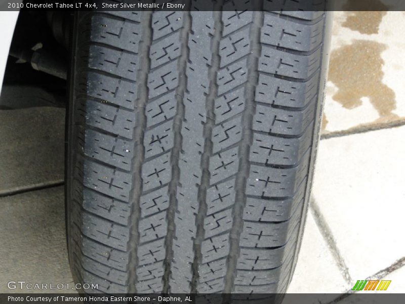 Sheer Silver Metallic / Ebony 2010 Chevrolet Tahoe LT 4x4