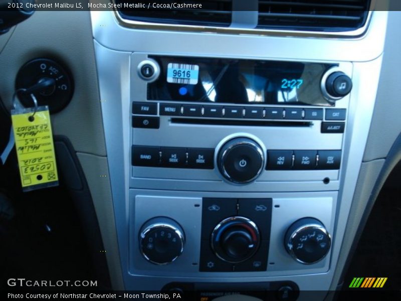 Mocha Steel Metallic / Cocoa/Cashmere 2012 Chevrolet Malibu LS