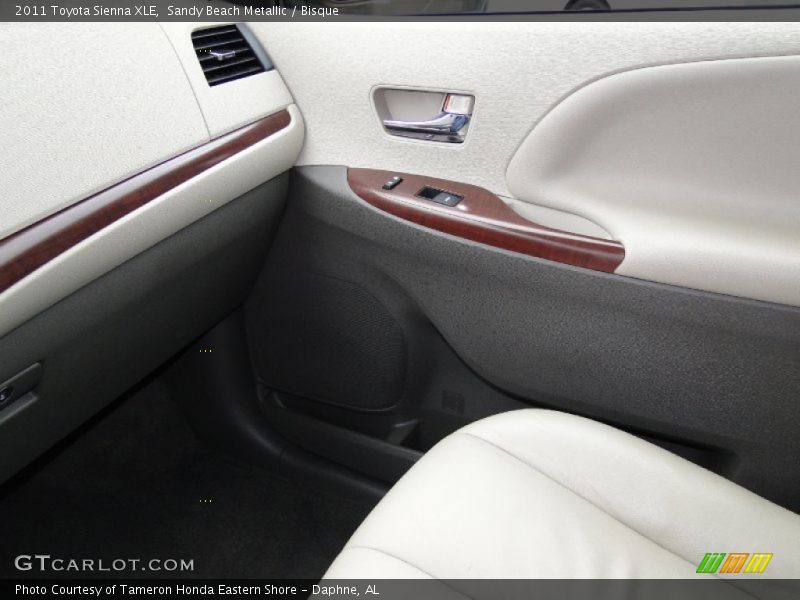 Sandy Beach Metallic / Bisque 2011 Toyota Sienna XLE