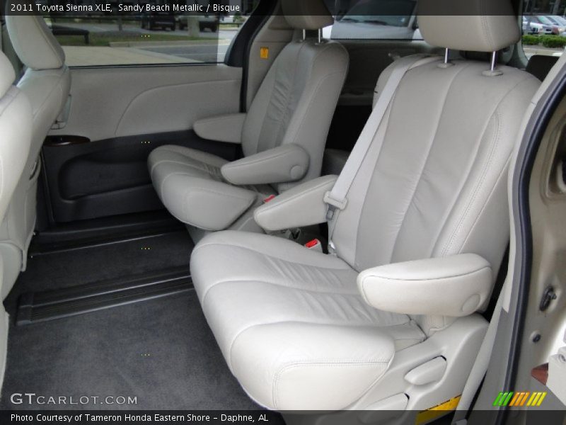 Sandy Beach Metallic / Bisque 2011 Toyota Sienna XLE