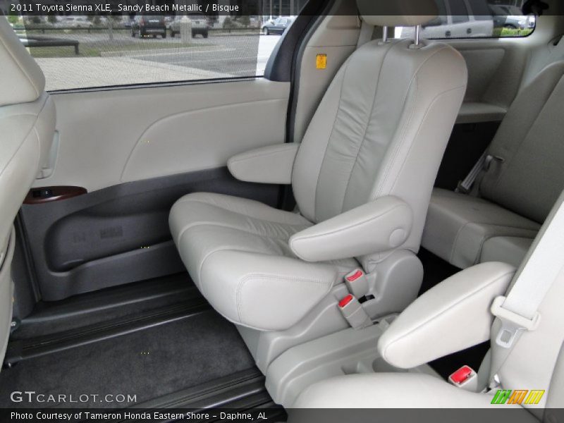 Sandy Beach Metallic / Bisque 2011 Toyota Sienna XLE