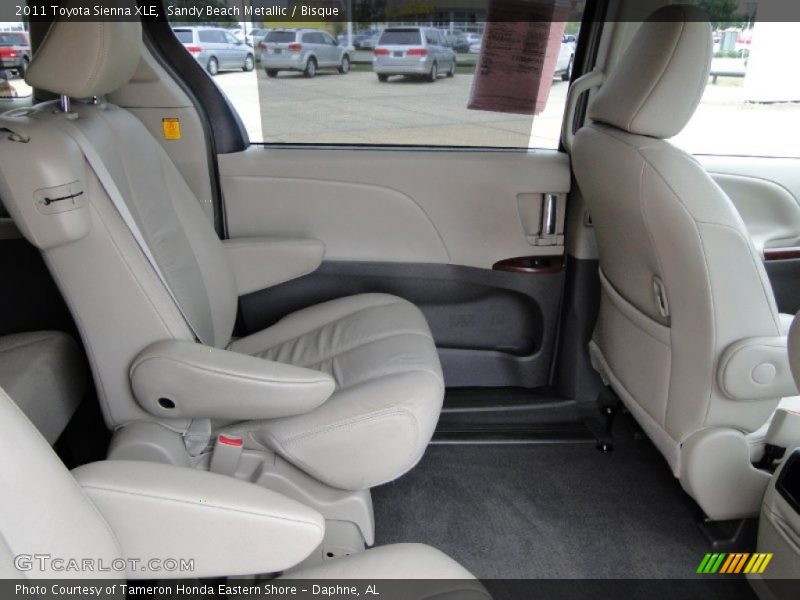 Sandy Beach Metallic / Bisque 2011 Toyota Sienna XLE