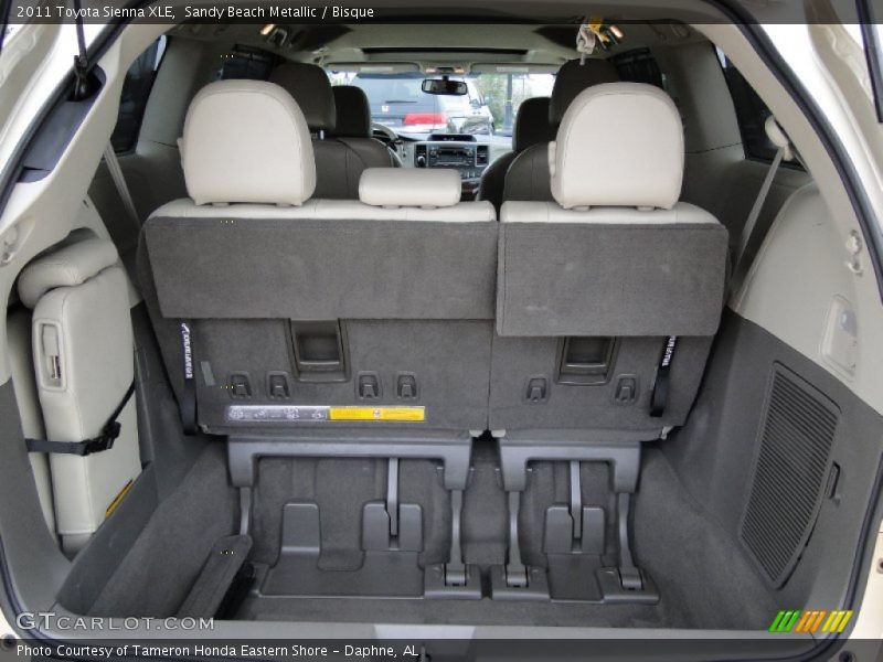 Sandy Beach Metallic / Bisque 2011 Toyota Sienna XLE