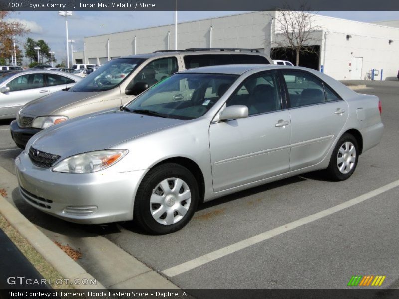 Lunar Mist Metallic / Stone 2002 Toyota Camry LE
