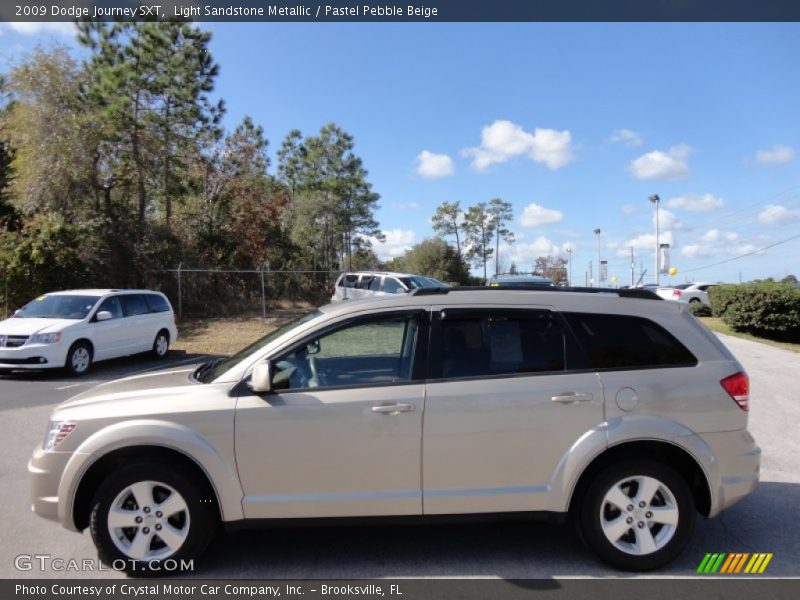 Light Sandstone Metallic / Pastel Pebble Beige 2009 Dodge Journey SXT