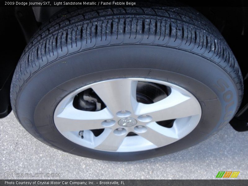 Light Sandstone Metallic / Pastel Pebble Beige 2009 Dodge Journey SXT