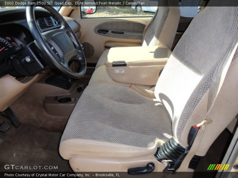 Light Almond Pearl Metallic / Camel/Tan 2002 Dodge Ram 2500 SLT Quad Cab