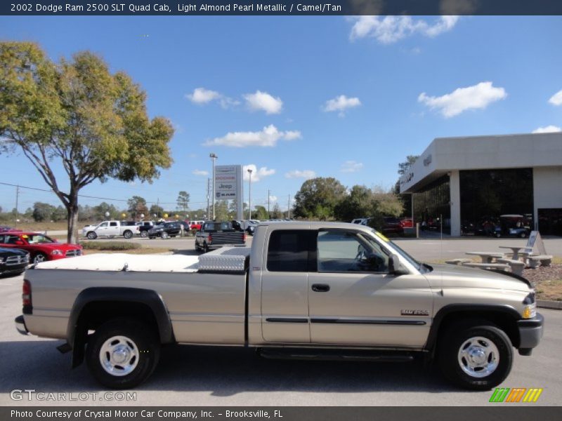 Light Almond Pearl Metallic / Camel/Tan 2002 Dodge Ram 2500 SLT Quad Cab